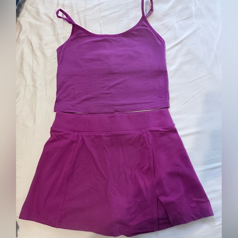 PINK matching tank top skort set! Can be bought separately as well